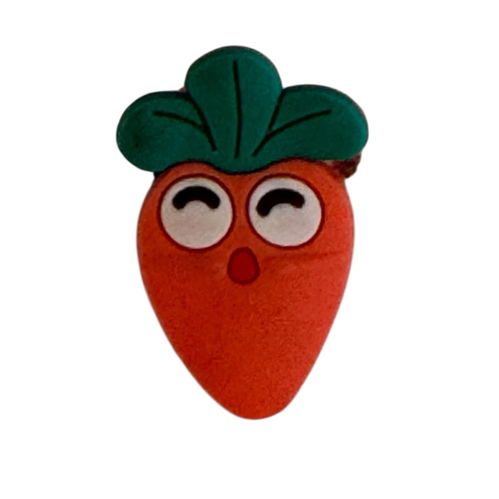 Carrot crocs shoe charm